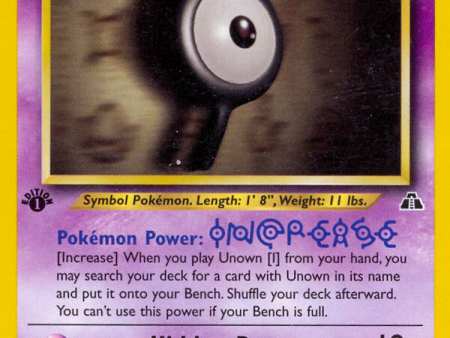 Unown [I] (68 75) [Neo Discovery 1st Edition] For Sale