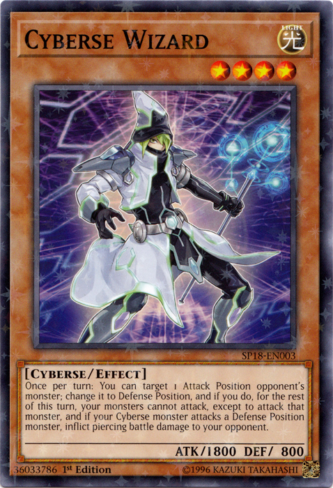 Cyberse Wizard [SP18-EN003] Starfoil Rare on Sale