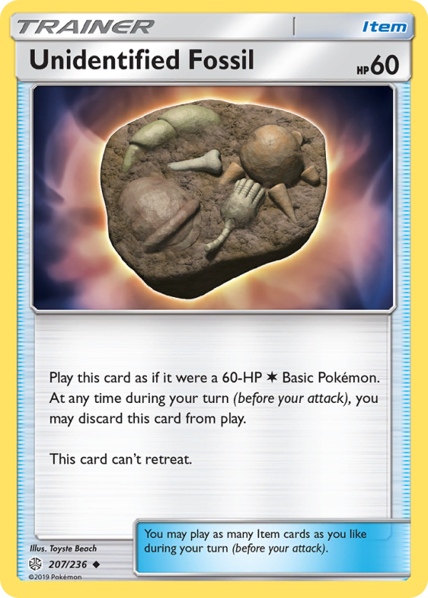 Unidentified Fossil (207 236) [Sun & Moon: Cosmic Eclipse] For Discount