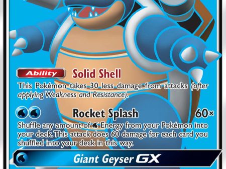 Blastoise GX (SM189) [Sun & Moon: Black Star Promos] Supply