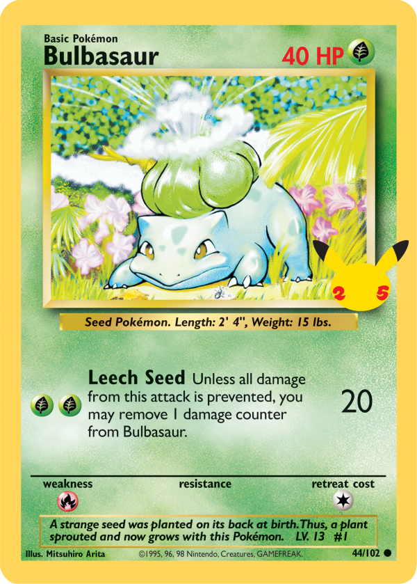 Bulbasaur (44 102) (Jumbo Card) [First Partner Pack] For Discount