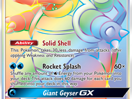 Blastoise GX (218 214) [Sun & Moon: Unbroken Bonds] Hot on Sale