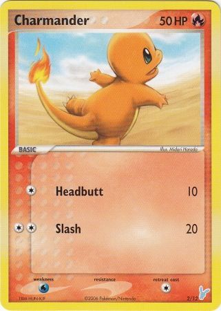 Charmander (2 12) [EX: Trainer Kit 2 - Minun] Supply