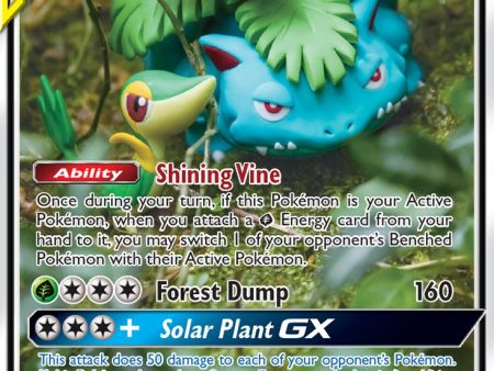 Venusaur & Snivy GX (SM229) [Sun & Moon: Black Star Promos] Sale