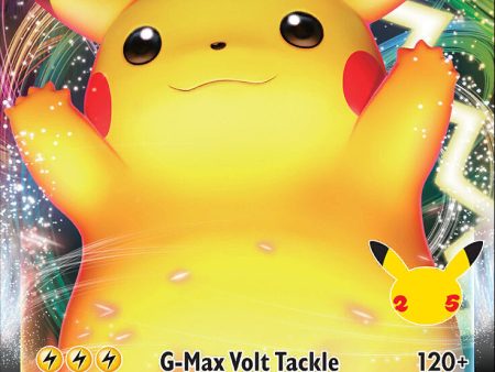 Pikachu VMAX (SWSH062) (Celebrations) [Sword & Shield: Black Star Promos] Online Sale