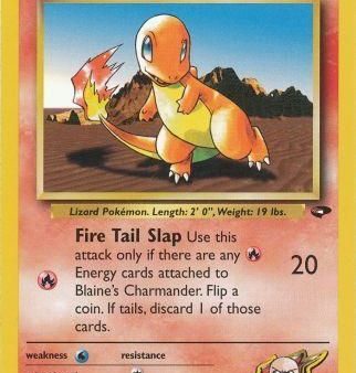 Blaine s Charmander (60 132) [Gym Challenge Unlimited] Online Hot Sale