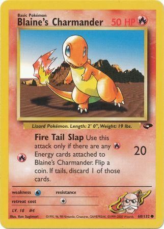 Blaine s Charmander (60 132) [Gym Challenge Unlimited] Online Hot Sale