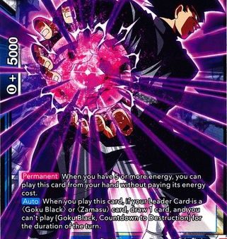 Goku Black, Countdown to Destruction [EX06-12] Sale