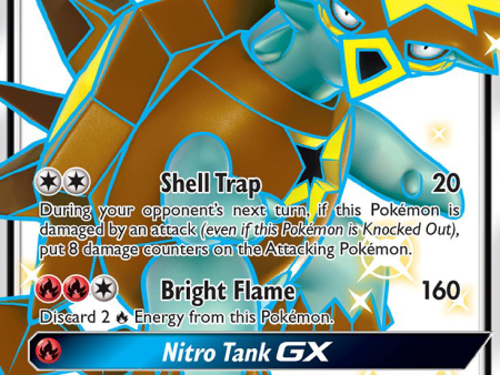 Turtonator GX (SV52 SV94) [Sun & Moon: Hidden Fates - Shiny Vault] Supply