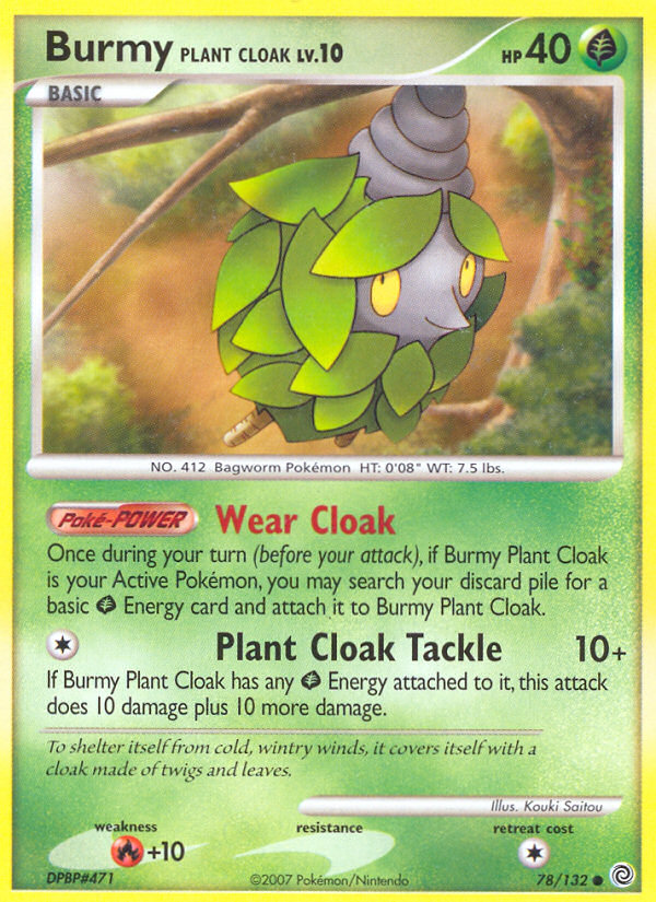 Burmy Plant Cloak (78 132) [Diamond & Pearl: Secret Wonders] Discount