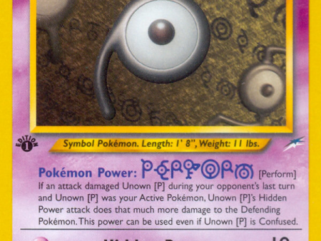 Unown [P] (58 105) [Neo Destiny 1st Edition] Online now