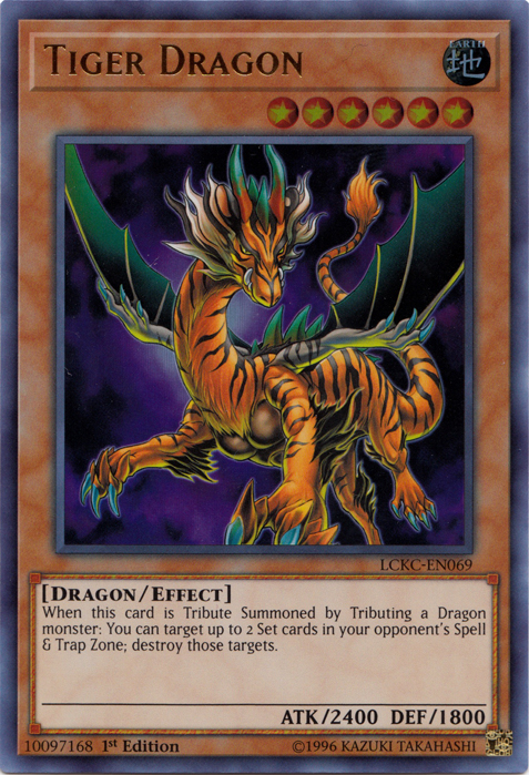 Tiger Dragon [LCKC-EN069] Ultra Rare Online now