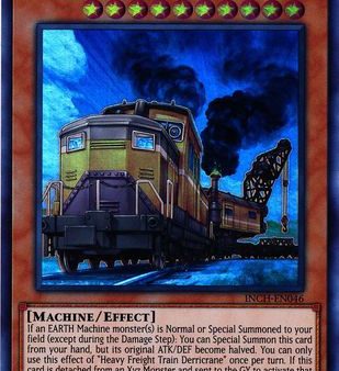 Heavy Freight Train Derricrane [INCH-EN046] Super Rare Hot on Sale