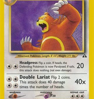 Ursaring (34 75) [Neo Discovery Unlimited] Cheap