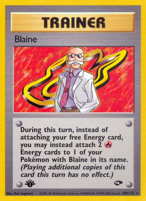 Blaine (100 132) [Gym Challenge 1st Edition] For Cheap