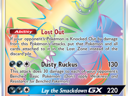 Tyranitar GX (223 214) [Sun & Moon: Lost Thunder] Online Hot Sale