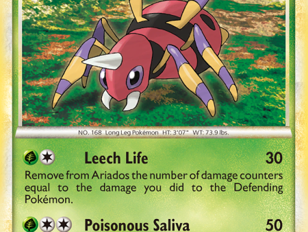 Ariados (15 123) [HeartGold & SoulSilver: Base Set] Discount