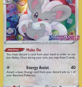 Cinccino (SWSH009) (Staff Prerelease Promo) [Sword & Shield: Black Star Promos] Online Sale