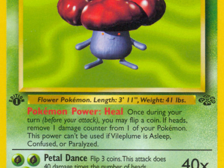 Vileplume (31 64) [Jungle 1st Edition] Hot on Sale