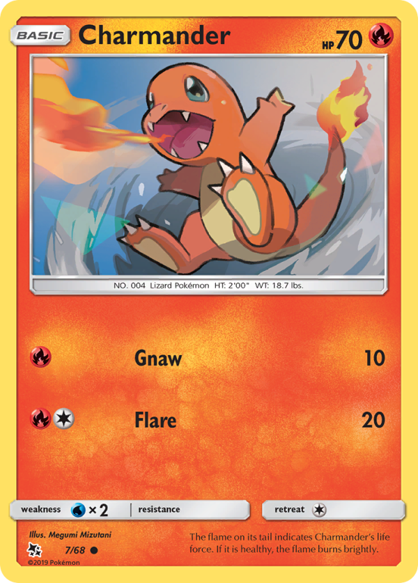 Charmander (7 68) [Sun & Moon: Hidden Fates] Discount