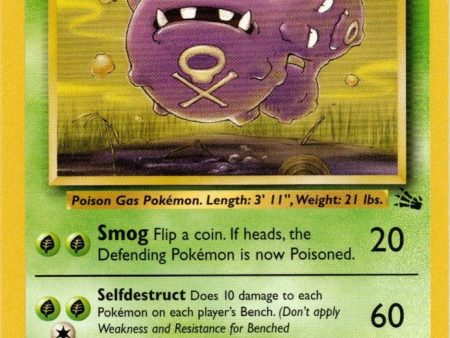 Weezing (45 62) [Fossil Unlimited] on Sale