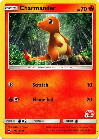 Charmander (18 147) (Charizard Stamp #1) [Battle Academy 2020] Online now