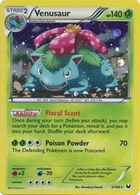 Venusaur (3 108) (Cosmos Holo) (Blister Exclusive) [Black & White: Dark Explorers] For Cheap