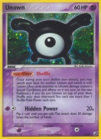 Unown (X) (X 28) [EX: Unseen Forces] Hot on Sale