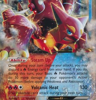 Volcanion EX (26 114) (Jumbo Card) [XY: Steam Siege] on Sale