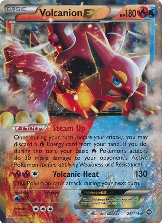 Volcanion EX (26 114) (Jumbo Card) [XY: Steam Siege] on Sale