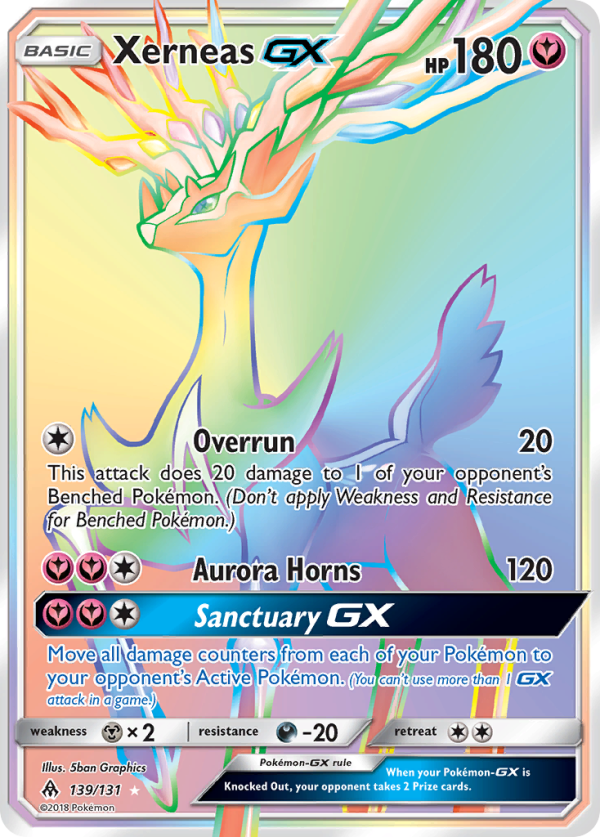 Xerneas GX (139 131) [Sun & Moon: Forbidden Light] Supply