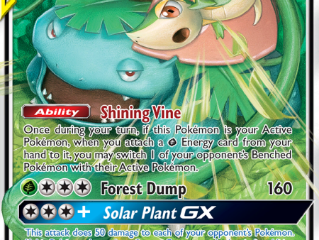 Venusaur & Snivy GX (1 236) [Sun & Moon: Cosmic Eclipse] Fashion