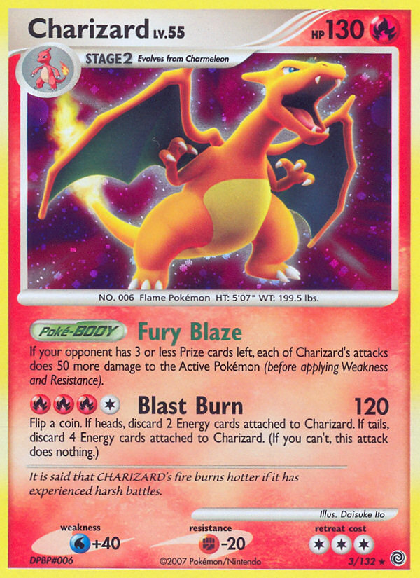 Charizard (3 132) [Diamond & Pearl: Secret Wonders] Sale