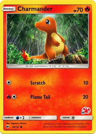 Charmander (18 147) (Charizard Stamp #56) [Battle Academy 2020] Hot on Sale