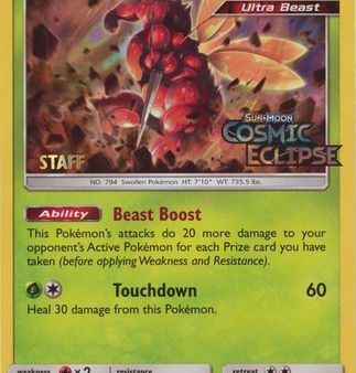 Buzzwole (SM218) (Staff Prerelease Promo) [Sun & Moon: Black Star Promos] For Cheap