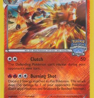 Blaziken (14 111) (National Championship Promo) [XY: Furious Fists] Sale