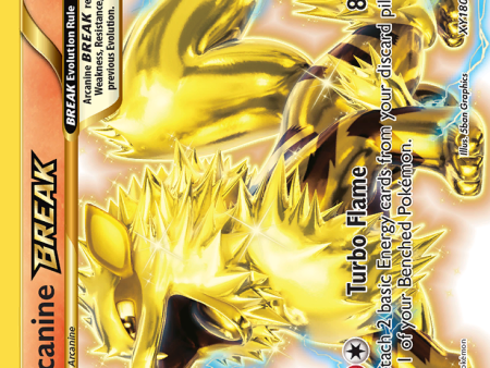 Arcanine BREAK (XY180) [XY: Black Star Promos] Discount