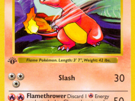 Charmeleon (24 102) (Shadowless) [Base Set 1st Edition] Online now