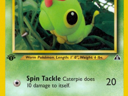 Caterpie (53 75) [Neo Discovery 1st Edition] Hot on Sale