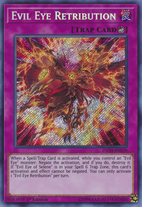 Evil Eye Retribution [INCH-EN039] Secret Rare Discount