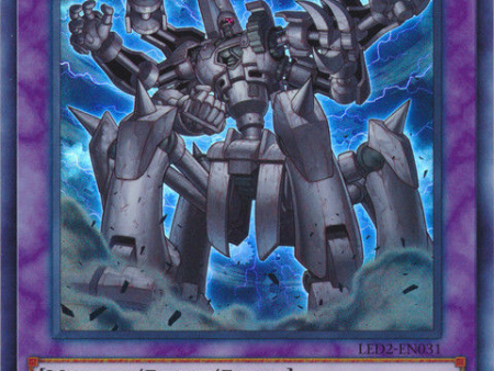 Ancient Gear Megaton Golem [LED2-EN031] Super Rare Sale