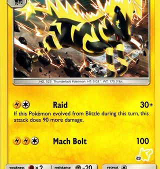 Zebstrika (45 181) (Pikachu Stamp #23) [Battle Academy 2020] Fashion