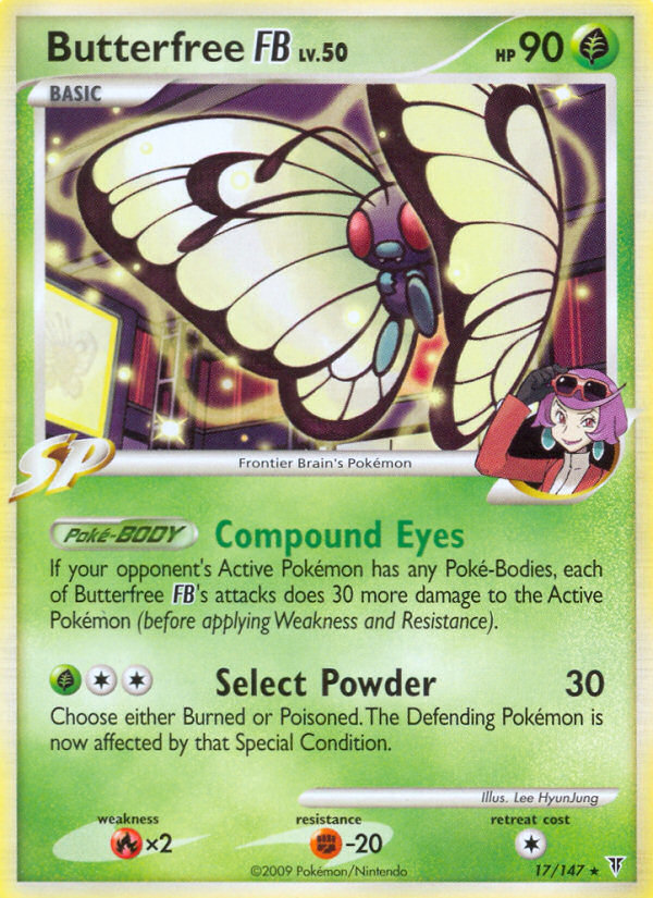 Butterfree FB (17 147) [Platinum: Supreme Victors] Hot on Sale