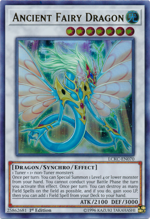 Ancient Fairy Dragon [LCKC-EN070] Ultra Rare Fashion