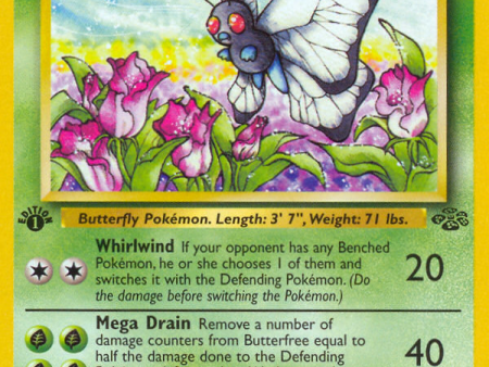 Butterfree (33 64) [Jungle 1st Edition] Hot on Sale