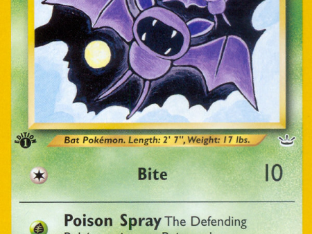 Zubat (59 64) [Neo Revelation 1st Edition] For Cheap