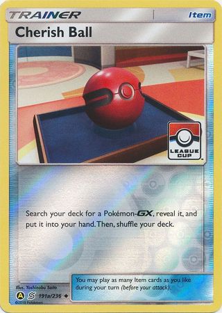 Cherish Ball (191a 236) (League Promo) [Sun & Moon: Unified Minds] Online Sale